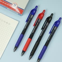 Thumbnail Bút Semi Gel 0.7mm nét viết êm trơn, nét mực liên tục, Hồng Hà (2600) 2