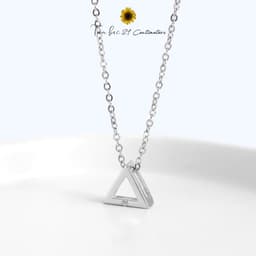 Thumbnail Dây chuyền bạc Triangle, Dây chuyền Tiệm bạc 21Centimeters 1