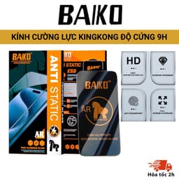 Thumbnail Kính cường lực iphone KINGKONG BAIKO chắn bụi loa 9H siêu mượt 16 15 14 13 12 11 Promax 7 8 Plus Xr Xs x 1
