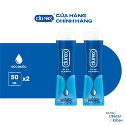 Thumbnail Combo 2 Gel bôi trơn Durex Classic gốc nước - Bao bì mới, cải tiến công thức thêm mượt mà, 50ML/chai 2