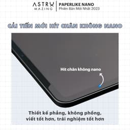 Thumbnail Miếng dán AstroMazing Paperfilm Paper Like cho iPad Pro 11 129 Air 4 5 Gen 8 9 10 1