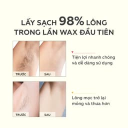 Thumbnail Sáp wax lông nóng UMIHA 135G wax sạch lông Nách, Chân Tay, Bikini, Body, phù hợp cho mọi loại da 3