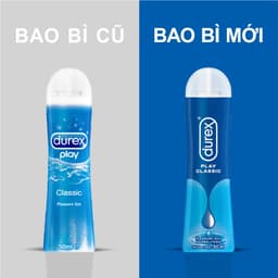 Thumbnail Combo 2 Gel bôi trơn Durex Classic gốc nước - Bao bì mới, cải tiến công thức thêm mượt mà, 50ML/chai 3