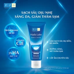Thumbnail Sữa Rửa Mặt Hada Labo Advanced Nourish / Perfect White / Acne Care / Pro Anti Aging Cleanser 80g - Kem Rửa Mặt Dưỡng Ẩm 3
