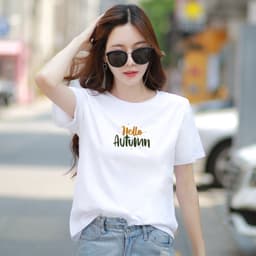 Thumbnail Áo thun nữ dáng rộng thời trang hè - Áo phông nữ G0119 2