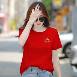 Thumbnail Áo thun nữ dáng rộng thời trang hè - Áo phông nữ G0119 4