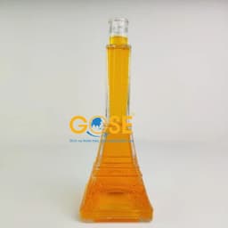 Thumbnail Chai đựng rượu thủy tinh 500ml hình tháp Eiffel cao cấp dùng trang trí nhà cửa 1
