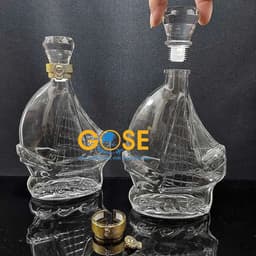 Thumbnail Chai rượu Thuyền Buồm GOSE thủy tinh 500ml cáo cấp trang trọng dùng đóng giỏ quà trang trí 1