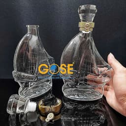 Thumbnail Chai rượu Thuyền Buồm GOSE thủy tinh 500ml cáo cấp trang trọng dùng đóng giỏ quà trang trí 4
