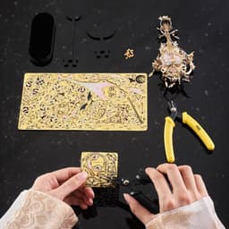 Thumbnail Mô Hình Kim Loại Lắp Ráp 3D Piececool Đàn Tuyết Nhã (85 mảnh, XUEYA) P299-GP - MP1195 2