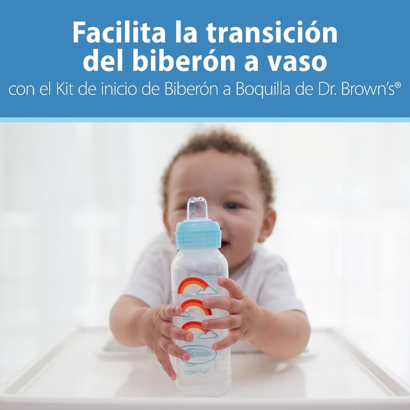 Ảnh Bình sữa Dr.Brown's cổ hẹp 250ml nhựa pp options plus chuyển đổi 2 giai đoạn 4