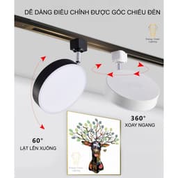 Thumbnail Đèn Rọi - Đèn Rọi Ray Tản Sáng Rộng (12W-18W-24W) Energy Green Lighting - DCB-6024 - Trang Trí Shop - Phòng Khách 3
