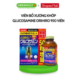 Thumbnail Viên uống bổ sung Glucosamine ORIHIRO Nhật Bản giảm đau xương khớp 900 viên - 950 viên 4