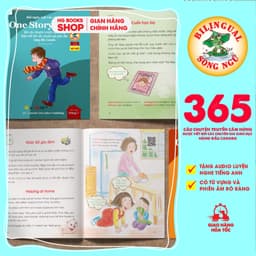 Thumbnail Sách song ngữ cho bé One Story A Day 12 tập 365 câu chuyện phát triển trí tuệ và nuôi dưỡng tâm hồn 4