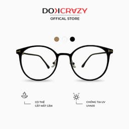 Thumbnail Gọng kính DOKCRAZY - C - HEBE Chất liệu nhựa, Hot Trend Hàn Quốc, Chống ánh sáng xanh, rẻ đẹp 1