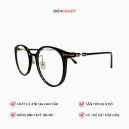 Thumbnail Gọng kính DOKCRAZY - C - HEBE Chất liệu nhựa, Hot Trend Hàn Quốc, Chống ánh sáng xanh, rẻ đẹp 2
