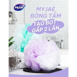 Thumbnail Bông Tắm MyJae Đa Năng Mềm Mại Tiện Lợi 1