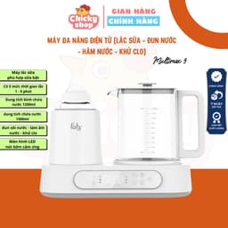 Thumbnail Máy đa năng điện tử (Lắc sữa/ Đun & hâm nước pha sữa) Multimax 9 FATZBABY FB9510HB 1