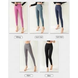 Thumbnail Quần Legging Có Túi Nữ Bảo Hành 12 Tháng Quần Tập Yoga Chất Vải Dệt Thoáng Mát Co Giãn 4 Chiều Cleacco QLN Boro Sport 4
