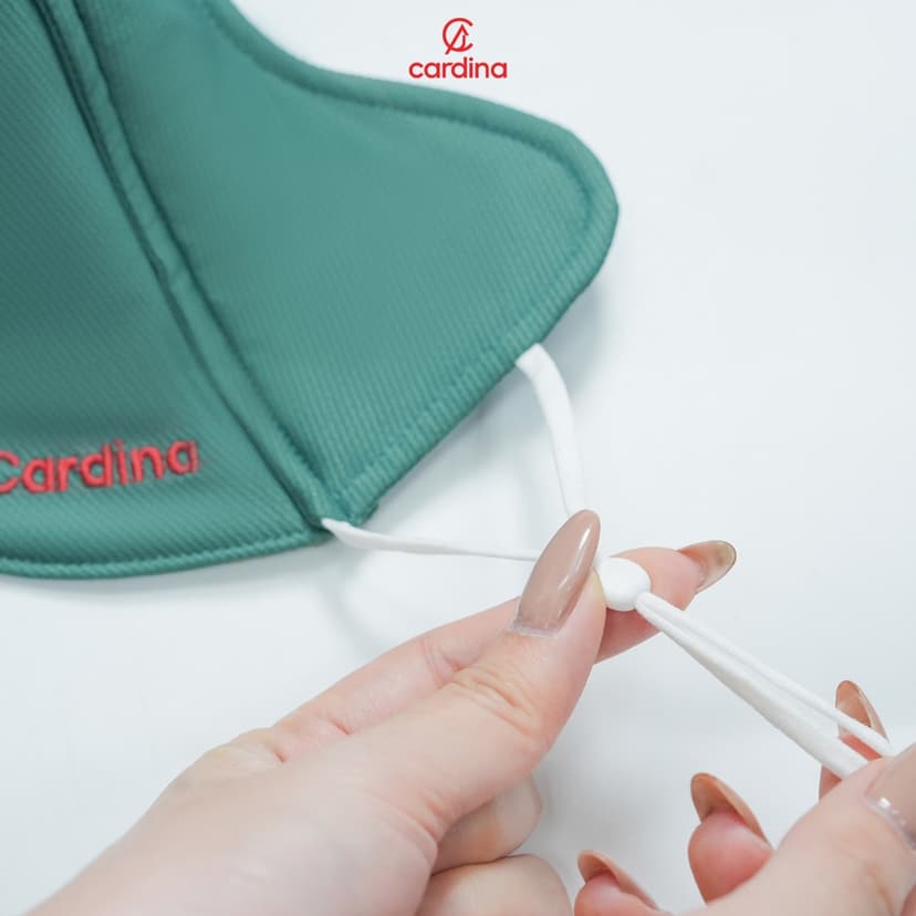 Ảnh Khẩu trang CARDINA chống tia UV lõi bông hoạt tính lọc không khí làm mát thiết kế che vùng da mắt nhạy cảm 4KTKK01 3