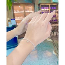 Thumbnail Lắc Tay Đá Ánh Trăng Nhuyễn Charm Trái Tim Bạc 925 SP006896 Gypysy.lala 4