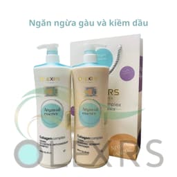 Thumbnail Cặp Dầu Gội Xả Olexrs Hair Salon Ngăn Ngừa Gàu Và Kiềm Dầu 960ml (Xanh) 2