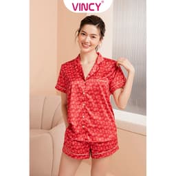 Thumbnail Bộ Đồ Shorts Vải Satin Vincy BSS102W21 4