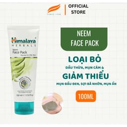 Thumbnail Mặt nạ đất sét kiềm dầu giảm mụn chăm sóc lỗ chân lông từ lá neem Himalaya Neem Face Pack 100ml 3