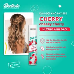 Thumbnail Combo 2 Chai Dầu Gội Khô Batiste Cherry Hương Hoa Anh Đào Cho Tóc Hết Bết Dính Siêu Tiết Kiệm 200ml 3