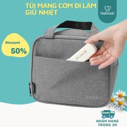 Thumbnail YEAHCOOK🇻🇳 Túi đựng hộp cơm giữ nhiệt chống thấm nước Invit Y9002 3