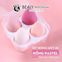Thumbnail Mút Tán Kem Nền Set 4C Kèm Hộp 1