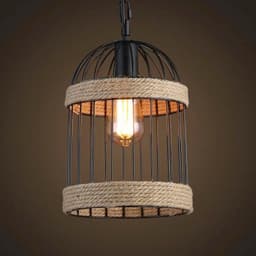 Thumbnail Đèn dây trang trí decor SuperVilighting hàng thủ công dây thừng gai ĐTTC 3
