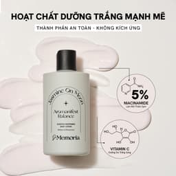 Thumbnail [Livestream KOL] Sữa Tắm Và Dưỡng Thể Trắng Da Hương Nước Hoa Thư Giãn De Memoria 300ml/chai 1