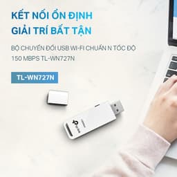 Thumbnail Bộ Chuyển Đổi USB Wifi TP-Link TL-WN727N Chuẩn N 150Mbps 1