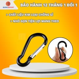 Thumbnail Móc Treo Lều Đa Năng Tiện Chất Liệu Kim Loại Cleacco MTDN Boro Sport (Màu Ngẫu Nhiên) 2