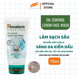 Thumbnail Sữa rửa mặt chanh mật ong sạch dầu, thu nhỏ lỗ chân lông Himalaya Oil Control Lemon Face Wash 150ml 1