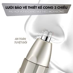Thumbnail Máy tỉa lông mũi đa năng 3in1 Kemei KM-315 dùng sạc USB chuyên dụng tỉa lông mũi, tỉa râu, cạo lông - Hàng chính hãng 2
