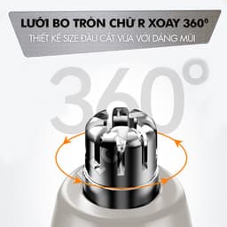 Thumbnail Máy tỉa lông mũi đa năng 3in1 Kemei KM-315 dùng sạc USB chuyên dụng tỉa lông mũi, tỉa râu, cạo lông - Hàng chính hãng 3