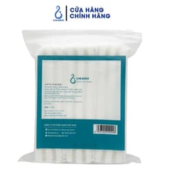 Thumbnail Bông Tẩy Trang 222 Miếng Likado cotton bông sợi tiệt trùng (kt 5x6cm) chăm sóc mọi loại da 1