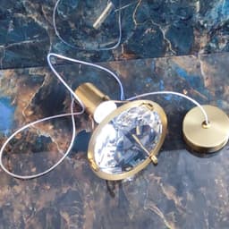 Thumbnail Đèn thả trang trí, decor phòng ngủ, đèn trang trí phòng khách pha lê hình kim cương D140*H65 3