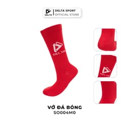 Thumbnail DELTA Vớ Bóng Đá Cổ Cao Cao Cấp, Co Giãn 4 Chiều, Thoáng Khí, Thấm Hút Mồ Hôi SO004M0 3