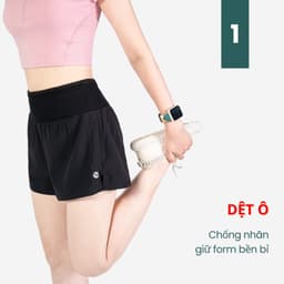 Thumbnail Quần Chạy Bộ Nữ 2 Lớp Livan Sport, Quần Running, Quần Chạy Nữ, Quần Chạy Có Cạp Đựng Đồ Tiện Lợi, Quần Running 2 Lớp Nữ 3