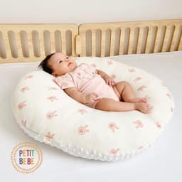 Thumbnail Gối chống trào ngược cho bé Petit Bebe muslin thoáng mát an toàn cho trẻ sơ sinh nhiều họa tiết 2