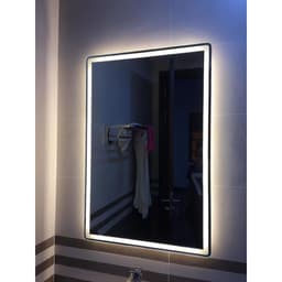 Thumbnail Gương led cảm ứng hình chữ nhật FENIO DECOR gương led viền treo tường nhà tắm spa tiệm nail phòng ngủ 4