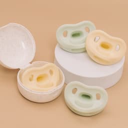 Thumbnail Ti giả 100% silicon Moyuum - 6m+ - Màu hồng dâu 3