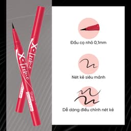 Thumbnail Kẻ Mắt Nước Siêu Mảnh Silkygirl XTreme Sharp Brush Liner 0,5ml 3