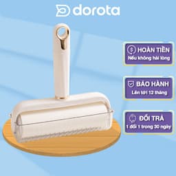 Thumbnail Cây lăn bụi giường cao cấp DOROTA cleaning products làm sạch lông thú khỏi quần áo sofa AT802 1