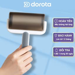 Thumbnail Cây lăn bụi quần áo DOROTA cleaning products lăn lông chó mèo làm sạch ga giường sofa AT 1