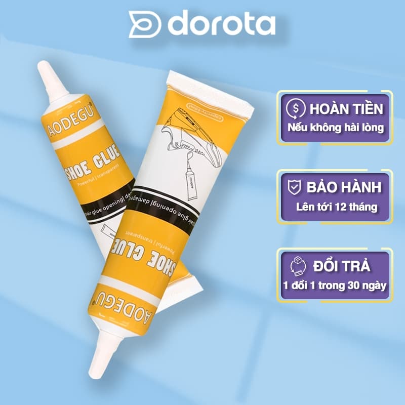 Ảnh Keo dán giày thể thao siêu dính dùng nhiệt trong suốt an toàn cho da KDG06 1