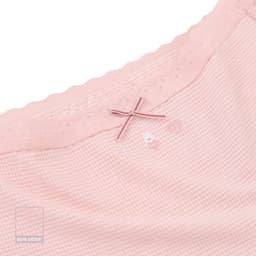 Thumbnail Combo 3 quần lót nữ cotton caro mỏng viền ren đính nơ, tone màu pastel họa tiết dễ thương BOM SISTER Q61050 2